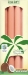 9" Quartet Coconut Tapers (4-pack) — Latte Quartet - 7251